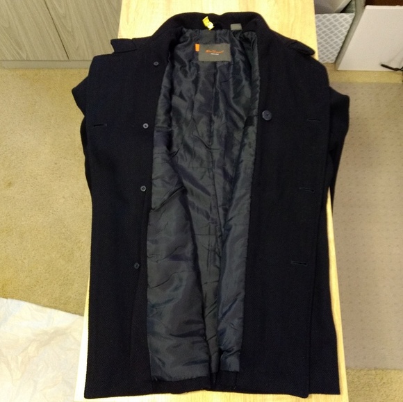 Ben Sherman wool-blend coat - Picture 5 of 7